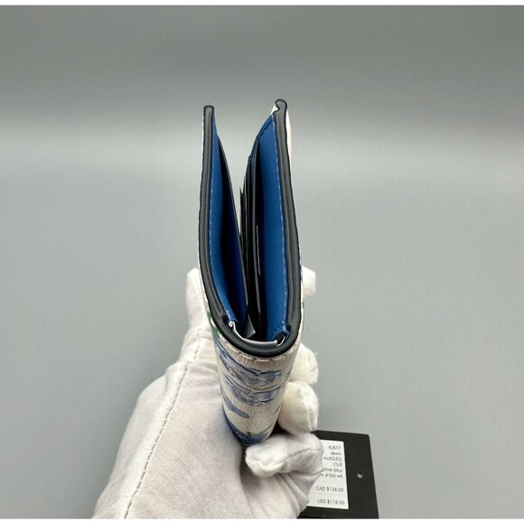 Kate Spade Devin Springtime Blooms Small Slim Bifold Wallet KJ877 NWT - Picture 7 of 14